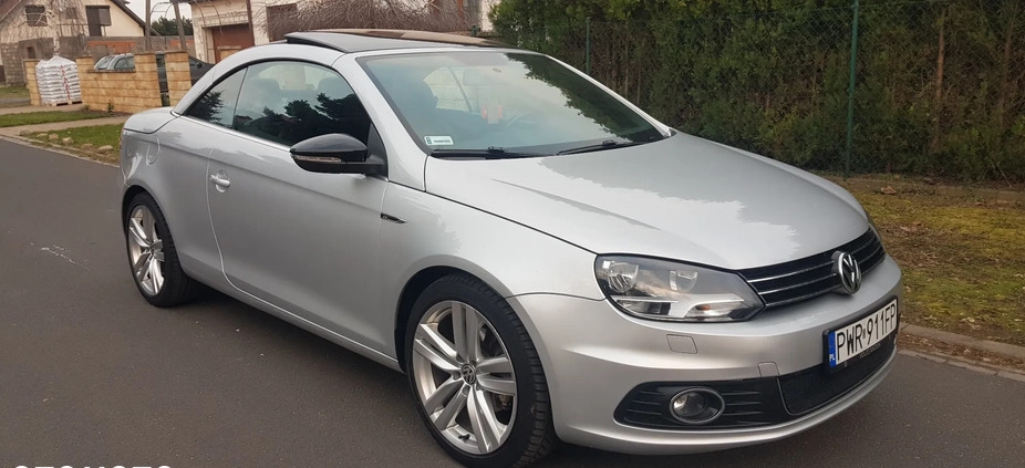 Volkswagen Eos cena 36500 przebieg: 134800, rok produkcji 2011 z Września małe 781